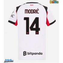 AC Milan Luka Modric #14 Bortedrakt Dame 2025-26 Kortermet